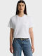 Damen T-Shirt Weiß