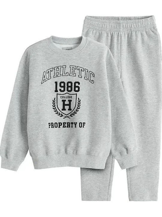 Cool Club Παιδικό Σετ Φόρμας Γκρι CCB3320383-00