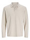 Polo Long Sleeve Blouse Ecru