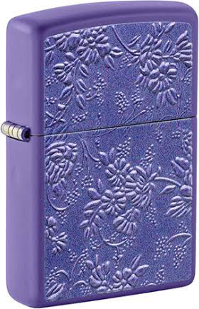 Zippo Flame Lighter in Purple Colour