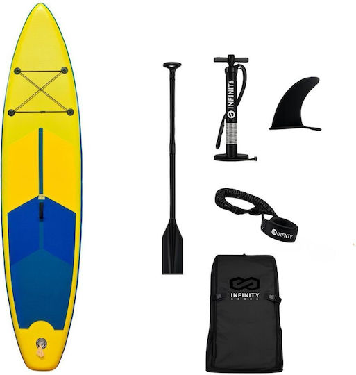 Dream House Aufblasbare SUP Board mit Länge 3.5m Hellblau