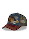 Patches Burgundy Navy Trucker Cap Von Dutch