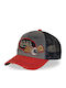 Patches Orange Grey Trucker Cap Von Dutch