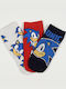 Childrenland Kindersocken Blau Rot Grau 3er-Pack