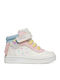 Eclyper Kids Sneakers High Anatomic with Hoop & Loop Closure White