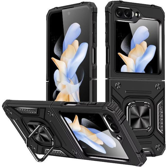 Orso Ringstand Back Cover Black for Galaxy Z Flip7