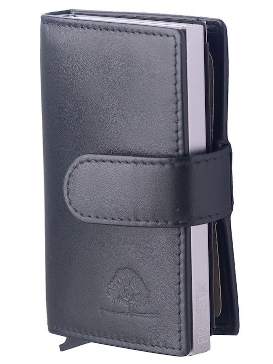Greenburry Portofel Dama Mic Din Piele Negru