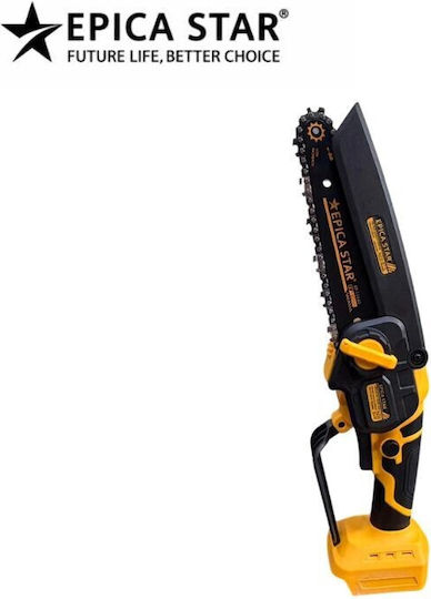 Epica Star Motoferăstrău cu Baterie Brushless 21V cu Lamă de 15 cm