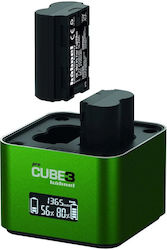 Hähnel Procube 3 Twin Ladegerät Fujifilm