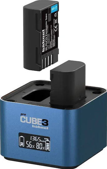 Hahnel Procube 3 Doppeltes Ladegerät Panasonic