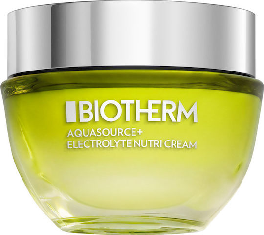 Biotherm Aquasource+ Electrolyte Nutri 72h Moisturizing Face Cream with Hyaluronic Acid 50ml