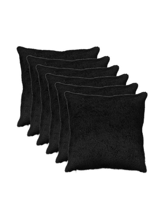 vidaXL Decorative Pillow Case Heerlen Black 55x...