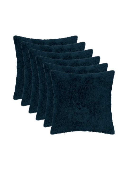 vidaXL Decorative Pillow Case Heerlen Dark Blue...