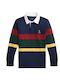 Polo Pentru Copii Cu Mâneci Lungi Multicolor Polo