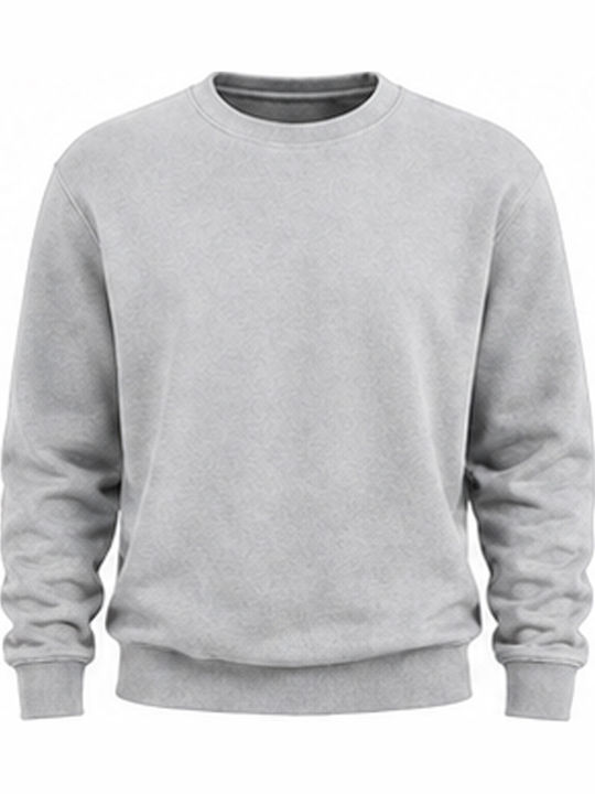 Cotton Point Men's Promotional Long Sleeve Grey T-Shirt