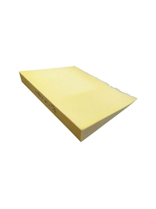JGS S.A. Dreieckiges Schaum Rückenschläferkissen 400 Harte Dichte 80cm X 60cm X 10-0cm
