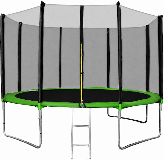 ForAll Balance Trampolin Für Außen Mit 366cm Durchmesser Mit Netz Und Leiter