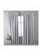 Saray Home Κουρτίνα Συσκότισης με Τρέσα Γκρι-λιλά 155x280εκ.