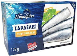 Πυροφάνι Σαρδέλες Λαδι 125gr