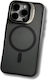 Green On Back Cover Plastic Negru (iPhone 12 / 12 Pro)