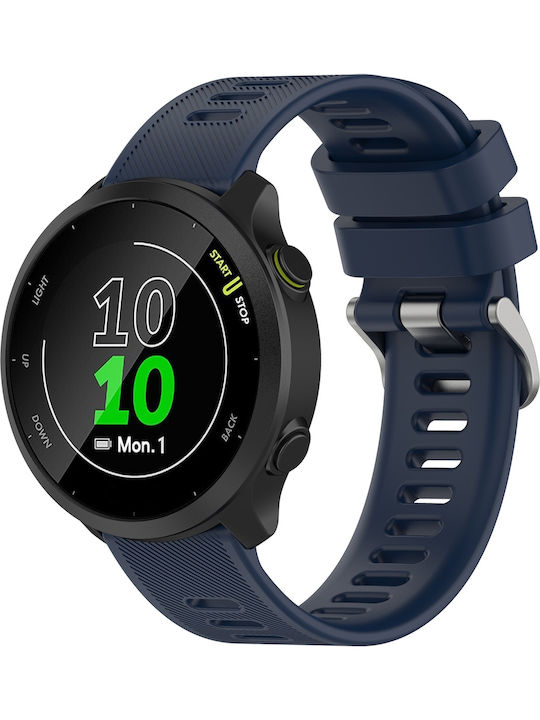 Garmin Forerunner 165 Pc + Tempered Film Integrated Protective Watch Case Blue