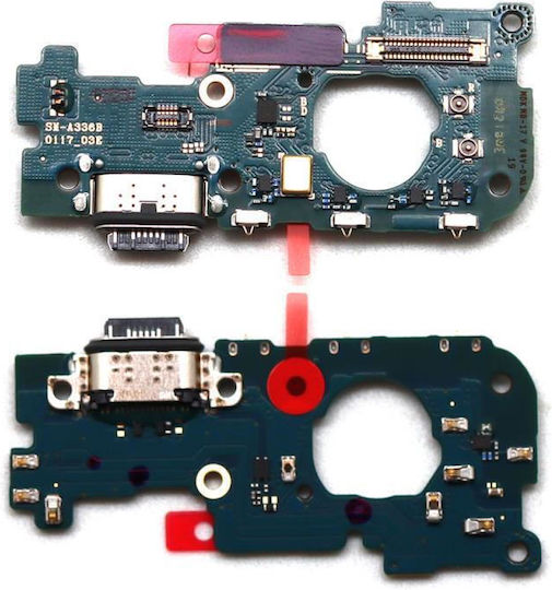 Πλακέτα Samsung A336b Galaxy A33 5g Επαφή Φόρτισης & Μικρόφωνο Original
