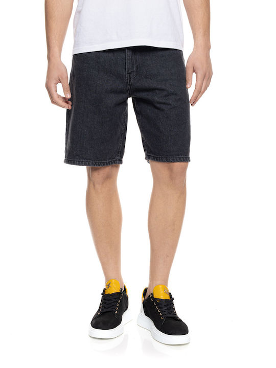 Splendid Herren Shorts Denim Washed Schwarz