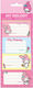Diakakis My Melody Notebook Etiketten 4Stücke