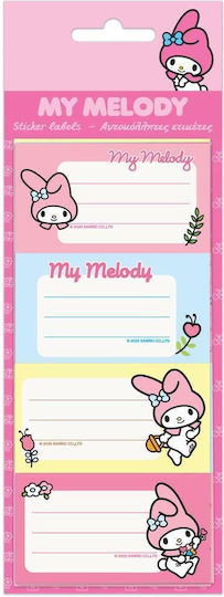 Diakakis My Melody Notebook Etiketten 4Stücke