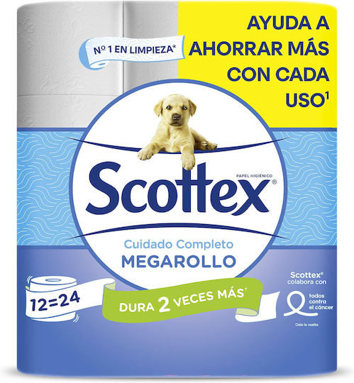 Scottex Toilettenpapier 6 Verpackungsrollen 2 Lagen