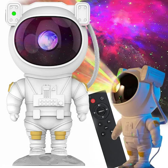Verk Group Led Παιδικό Φωτιστικό Projector με Προβολή Αστεριών Πολύχρωμο