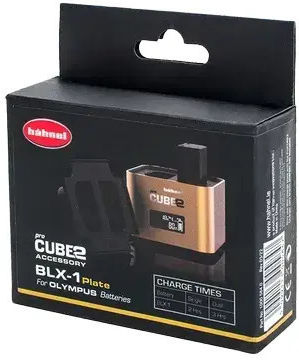 Hahnel Procube 2 Platte Olympus Blx-1 Batterieladegerät