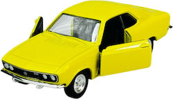 Welly 1970 Opel Manta A Gelb Maßstab 1:34 43814