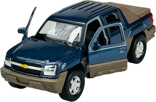 Welly 2002 Chevrolet Avalanche Blau Maßstab 1:34