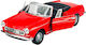 Welly Old Timer Peugeot 404 Cabriolet Χωρις Οροφη Κοκκινο 1:34 43604