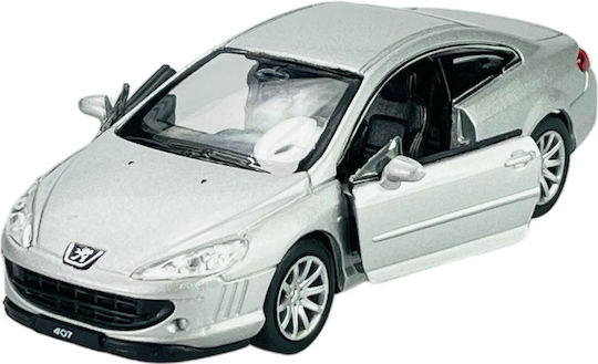 Welly Peugeot 407 Argintiu 1:34 42368