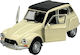 Welly Old Timer Citroen Dyane Statische Modelle Dach Beige Maßstab 1:34 43859