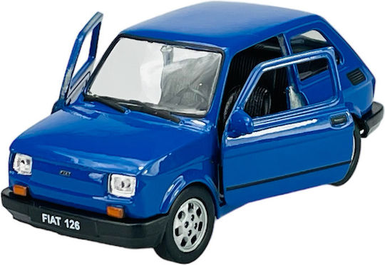 Welly Fiat 126p Син 1:34 42372