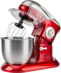 Kraft & Dele Küchenmaschine 3000W mit Rostfreiem Schüssel 6,5lt Rote Kraft & Dele Küchenmaschine 3000W mit Rostfreiem Schüssel 6,5lt Rote