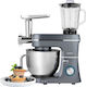Raven Mixer Planetar 1400W cu Bol Inoxidabil 7lt Gri