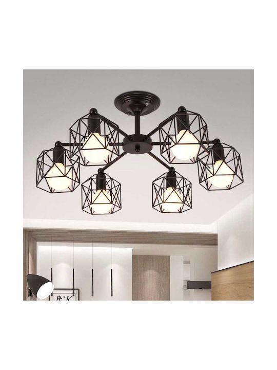 Vintage Chandelier E27 Max 6x40w