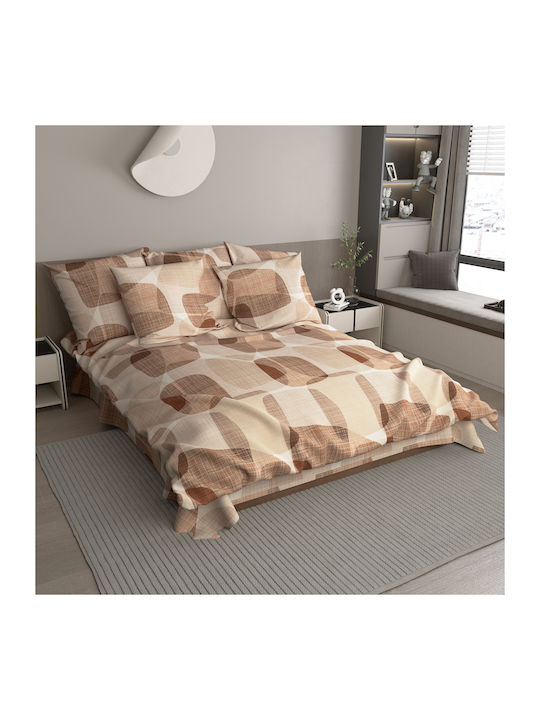 Charalambidis Textiles Βότσαλο Cearceaf De Pat Single Cu Hugger Din Cauciuc 100x200+30cm