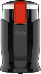 Voltz Електрически Мелачка За Кафе 150W С Капацитет За Кафе На Зърна 60гр Черен Voltz Електрически Мелачка За Кафе 150W С Капацитет За Кафе На Зърна 60гр Черен