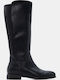 Wildleder Damenstiefel Schwarz