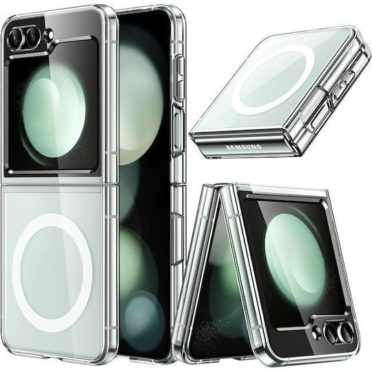 Orso Silikon Umschlag Rückseite Transparent für Galaxy Z Flip