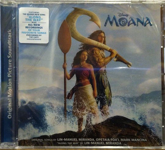 Lin-manuel Miranda Opetaia Foa'i Mark Mancina Moana Original Motion Picture Soundtrack Cd