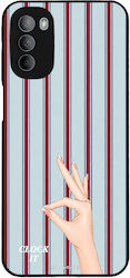 Θήκη Sonique Stripe Stories Series Motorola Mot...