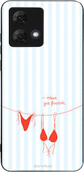 Husă Sonique Stripe Stories Series Motorola Mot...