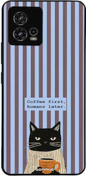 Husă Sonique Stripe Stories Series Motorola Mot...