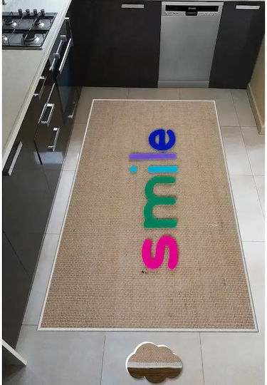 Covor Antiderapant Rectangular Smile 100x200cm